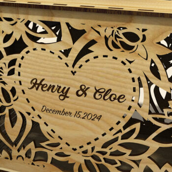 Intra απο ξύλο plywood 3mm-4mm πάχος – Σετ 3 χαρτοκιβωτίων με προσαρμοσμένα ονόματα Δίασταση  20x20 cm INTRAFABR-117727216 - Image 4