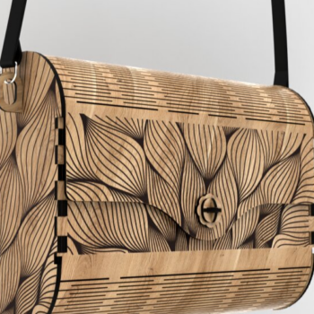 Intra απο ξύλο plywood 3mm-4mm πάχος – Σετ 3 Ξύλινη Τσάντα κομμένη με Laser Δίασταση 20x20 cm INTRAFABR-122623968 - Image 14