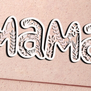 Intra απο ξύλο plywood 3mm-4mm πάχος – Σετ με 5 λουλουδάτα οικογενειακά σημάδια Δίασταση 20x20 cm INTRAFABR-123221570 - Image 8