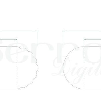 Intra απο ξύλο plywood 3mm-4mm πάχος – Σετ 6 κομμένων αρχείων προσκλήσεων με διπλή πύλη Δίασταση  20x20 cm INTRAFABR-4043165 - Image 4