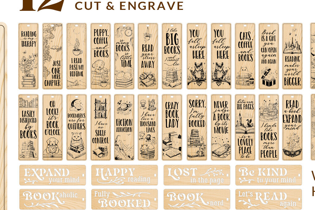 Intra απο ξύλο plywood 3mm-4mm πάχος – Σετ σελιδοδεικτών Laser Ready Δίασταση  20x20 cm INTRAFABR-96024734