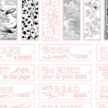 Intra απο ξύλο plywood 3mm-4mm πάχος – Σετ σελιδοδεικτών Laser Ready Δίασταση  20x20 cm INTRAFABR-96024734 - Image 5