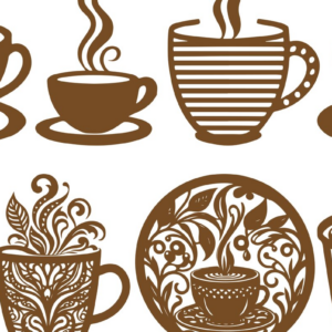 Intra απο ξύλο plywood 3mm-4mm πάχος – Σετ Διακόσμηση Τοίχου Καφέ Δίασταση  40x30 cm INTRAFABR-100194699