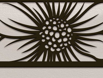 Intra απο ξύλο plywood 3mm-4mm πάχος – Σετ Floral Panel Δίασταση 45x45 cm INTRAFABR-99484582 - Image 3