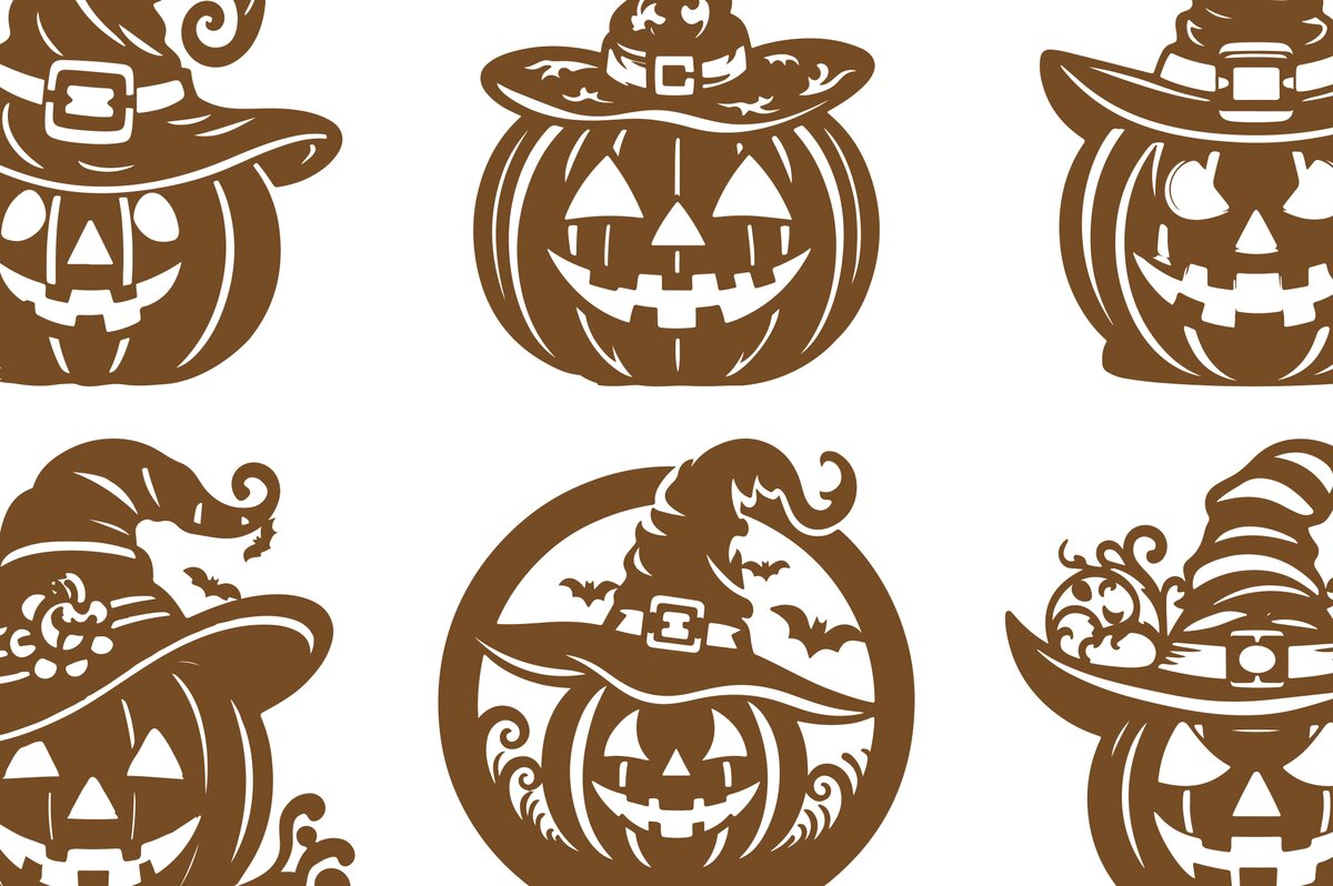 Intra απο ξύλο plywood 3mm-4mm πάχος – Σετ Κολοκύθα με Καπέλο Δίασταση  20x20 cm INTRAFABR-100940089