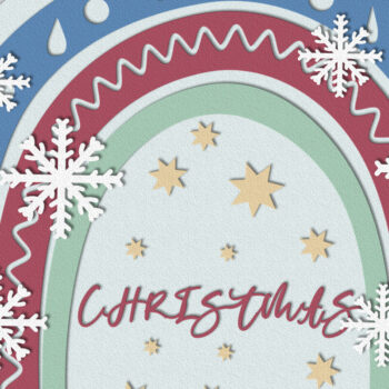 Intra απο ξύλο plywood 3mm-4mm πάχος – Σύνολο αρχείων περικοπής πολλαπλών επιπέδων Rainbows Δίασταση 20x20 cm INTRAFABR-18324631 - Image 4