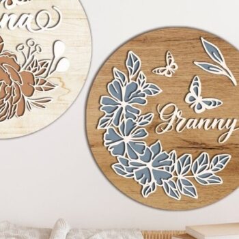Intra απο ξύλο plywood 3mm-4mm πάχος – Σύνολο σημαδιών Δίασταση  20x20 cm INTRAFABR-30000185 - Image 1