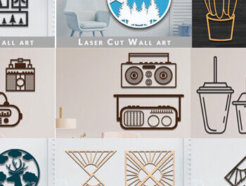 Intra απο ξύλο plywood 3mm-4mm πάχος – Σετ Πακέτο Wall Art Δίασταση  40x30 cm INTRAFABR-69957863 - Image 1