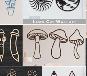 Intra απο ξύλο plywood 3mm-4mm πάχος – Σετ Πακέτο Wall Art Δίασταση  40x30 cm INTRAFABR-69957841