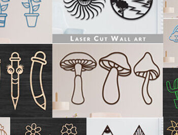 Intra απο ξύλο plywood 3mm-4mm πάχος – Σετ Πακέτο Wall Art Δίασταση  40x30 cm INTRAFABR-69957841 - Image 1