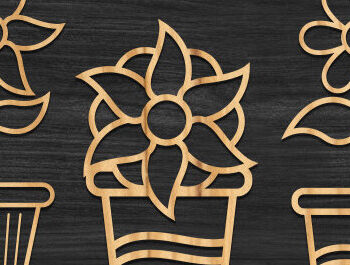 Intra απο ξύλο plywood 3mm-4mm πάχος – Σετ Πακέτο Wall Art Δίασταση  40x30 cm INTRAFABR-69957841 - Image 4