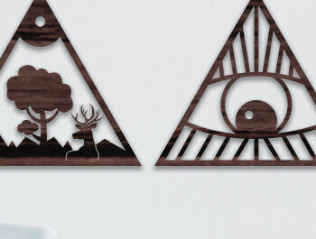 Intra απο ξύλο plywood 3mm-4mm πάχος – Σετ Πακέτο Wall Art Δίασταση  40x30 cm INTRAFABR-69957841 - Image 12