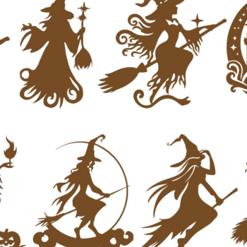 Intra απο ξύλο plywood 3mm-4mm πάχος – Σετ  Witch Δίασταση  20x20 cm INTRAFABR-100942027 - Image 1