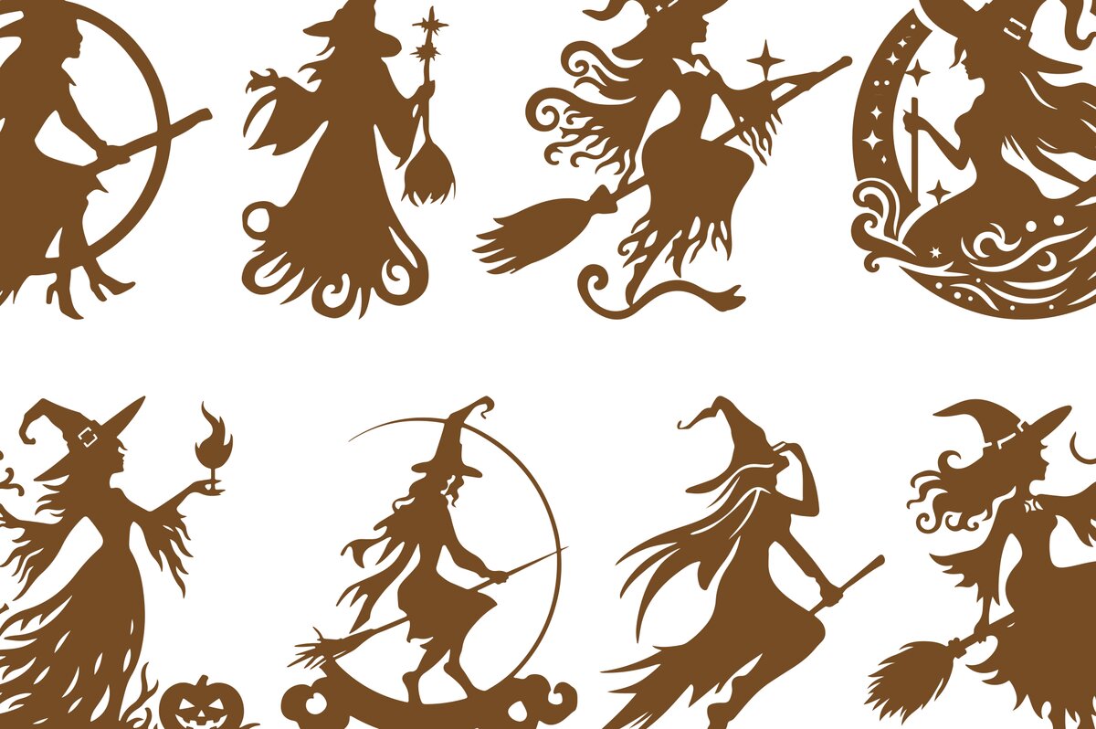 Intra απο ξύλο plywood 3mm-4mm πάχος – Σετ  Witch Δίασταση  20x20 cm INTRAFABR-100942027