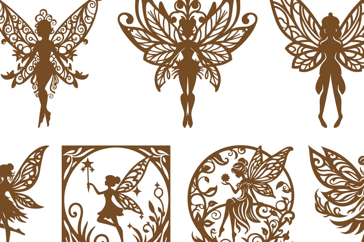 Intra απο ξύλο plywood 3mm-4mm πάχος – Σετ Ξύλο Fairy Design Δίασταση  40x30 cm INTRAFABR-100194520