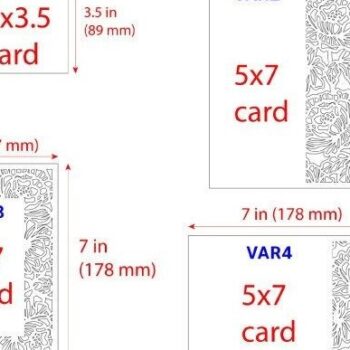 Intra απο ξύλο plywood 3mm-4mm πάχος – Σετ Κάρτα Γάμου Προσκλητήριο Παιώνιες Δίασταση  20x20 cm INTRAFABR-32662323 - Image 3
