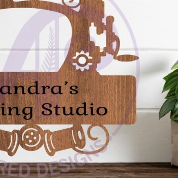 Intra απο ξύλο plywood 3mm-4mm πάχος – Πινακίδα ονόματος ραπτομηχανής Δίασταση  20x20 cm INTRAFABR-111560733 - Image 2