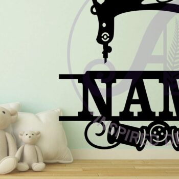 Intra απο ξύλο plywood 3mm-4mm πάχος – Πινακίδα ονόματος ραπτομηχανής Δίασταση  20x20 cm INTRAFABR-111560733 - Image 3