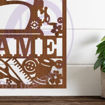 Intra απο ξύλο plywood 3mm-4mm πάχος – Ράψιμο τετράγωνο όνομα Laser Δίασταση  20x20 cm INTRAFABR-108073549 - Image 2