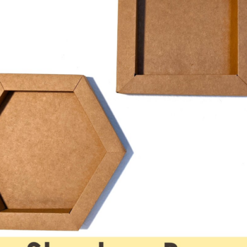 Intra απο ξύλο plywood 3mm-4mm πάχος – Πρότυπο κορνίζας φωτογραφιών σκιών Δίασταση 20x20 cm INTRAFABR-26016319 - Image 1