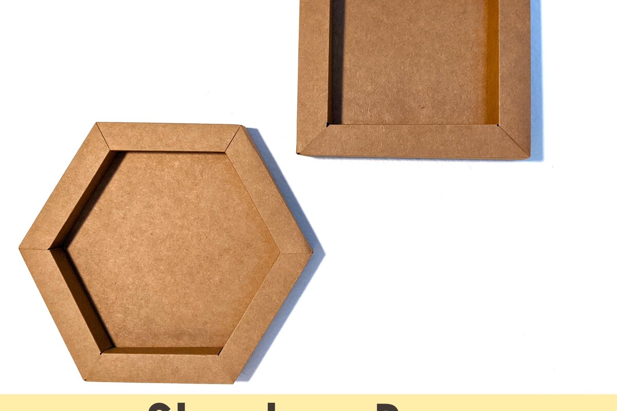 Intra απο ξύλο plywood 3mm-4mm πάχος – Πρότυπο κορνίζας φωτογραφιών σκιών Δίασταση  20x20 cm INTRAFABR-26016319