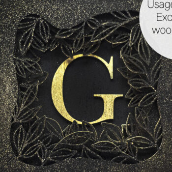 Intra απο ξύλο plywood 3mm-4mm πάχος – Επιστολή εξατομικευμένων δώρων Shadow Box Δίασταση  20x20 cm INTRAFABR-30545120 - Image 4