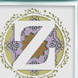 Intra απο ξύλο plywood 3mm-4mm πάχος – Shadow Box the Letters a-Z File Bundle Δίασταση  20x20 cm INTRAFABR-57318037