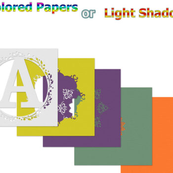 Intra απο ξύλο plywood 3mm-4mm πάχος – Shadow Box the Letters a-Z File Bundle Δίασταση  20x20 cm INTRAFABR-57318037 - Image 3