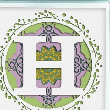 Intra απο ξύλο plywood 3mm-4mm πάχος – Shadow Box the Letters a-Z File Bundle Δίασταση  20x20 cm INTRAFABR-57318037 - Image 10