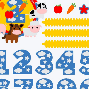 Intra απο ξύλο plywood 3mm-4mm πάχος – Πάρτι γενεθλίων Shaker Cake Topper Farm Δίασταση 20x20 cm INTRAFABR-81502038 - Image 2