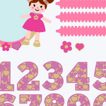 Intra απο ξύλο plywood 3mm-4mm πάχος – Shaker Cake Topper Baby Doll Δίασταση  20x20 cm INTRAFABR-79603085 - Image 2
