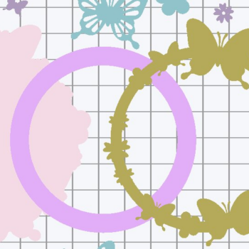 Intra απο ξύλο plywood 3mm-4mm πάχος – Shaker Cake Topper Butterfly Δίασταση  20x20 cm INTRAFABR-69323431 - Image 2