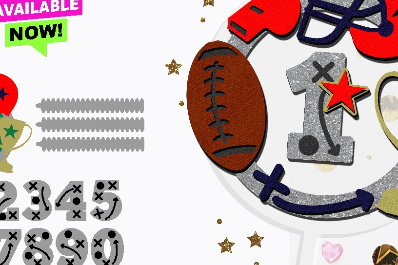 Intra απο ξύλο plywood 3mm-4mm πάχος – Shaker Cake Topper Football Δίασταση  20x20 cm INTRAFABR-77474486