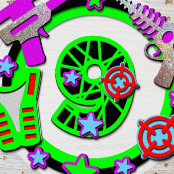 Intra απο ξύλο plywood 3mm-4mm πάχος – Shaker Cake Topper Laser Tag Δίασταση  20x20 cm INTRAFABR-81434189 - Image 4