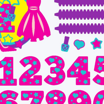 Intra απο ξύλο plywood 3mm-4mm πάχος – Shaker Cake Topper Pink Doll Δίασταση  20x20 cm INTRAFABR-75553392 - Image 2