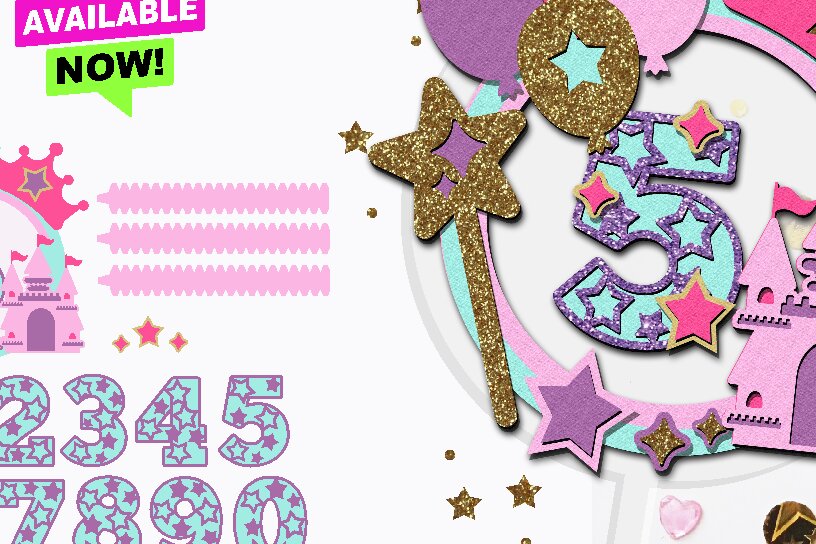 Intra απο ξύλο plywood 3mm-4mm πάχος – Shaker Cake Topper Princess Castle Δίασταση  20x20 cm INTRAFABR-78439450