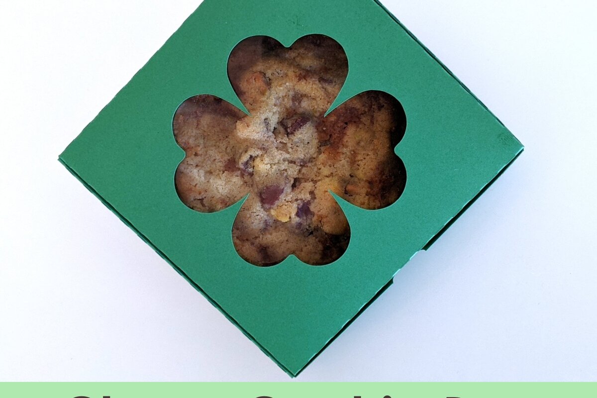 Intra απο ξύλο plywood 3mm-4mm πάχος – Πρότυπο κουτιού μπισκότων τριφυλλιού τριφυλλιού Δίασταση  20x20 cm INTRAFABR-26016410