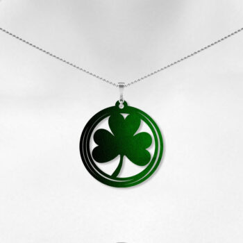 Intra απο ξύλο plywood 3mm-4mm πάχος – Σκουλαρίκι τριφύλλι, ημέρα του Αγίου Πατρικίου Δίασταση  5x5 cm INTRAFABR-6903839 - Image 6