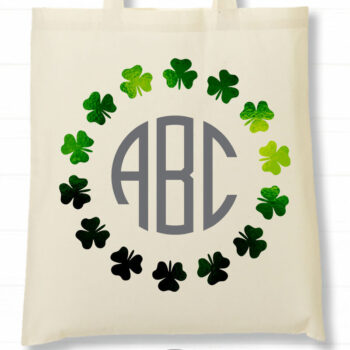 Intra απο ξύλο plywood 3mm-4mm πάχος – Μονόγραμμα Shamrock, Design Sublimation Δίασταση  40x30 cm INTRAFABR-6904093 - Image 5