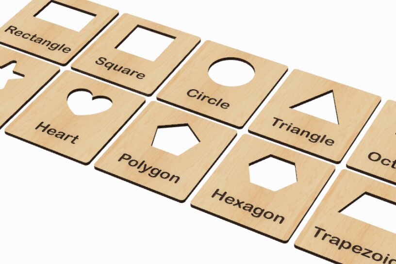 Intra απο ξύλο plywood 3mm-4mm πάχος – Αρχείο κοπής με λέιζερ Shape Stencil Δίασταση  20x20 cm INTRAFABR-117239944