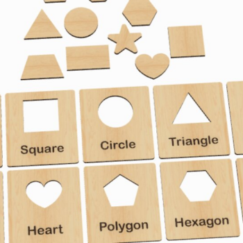 Intra απο ξύλο plywood 3mm-4mm πάχος – Αρχείο κοπής με λέιζερ Shape Stencil Δίασταση  20x20 cm INTRAFABR-117239944 - Image 3