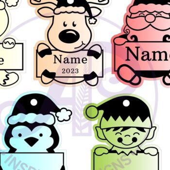 Intra απο ξύλο plywood 3mm-4mm πάχος – Σχηματισμένο χριστουγεννιάτικο στολίδι με όνομα αρχείο Δίασταση  20x20 cm INTRAFABR-68597795 - Image 4