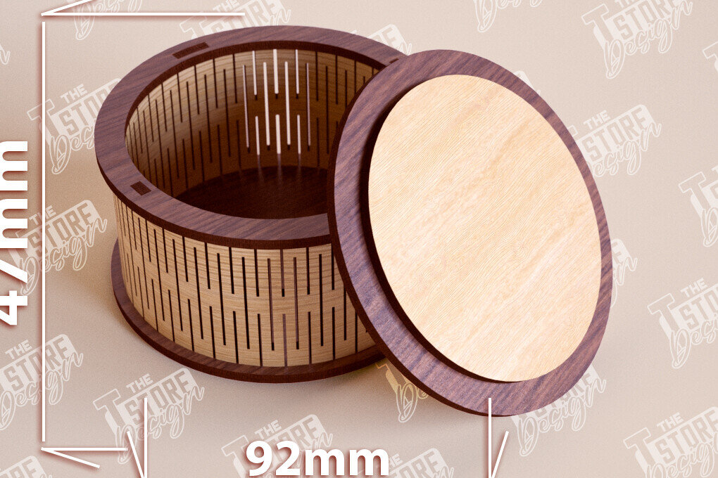 Intra απο ξύλο plywood 3mm-4mm πάχος – Ξύλινο Κουτί σε σχήμα| Κουτί κοσμημάτων |Κουτί δώρου Δίασταση  20x20 cm INTRAFABR-109359728