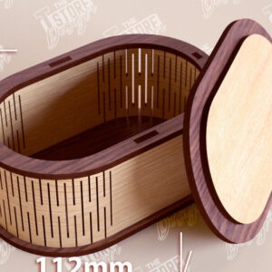 Intra απο ξύλο plywood 3mm-4mm πάχος – Ξύλινο Κουτί σε σχήμα| Κουτί κοσμημάτων |Κουτί δώρου Δίασταση  20x20 cm INTRAFABR-109359817