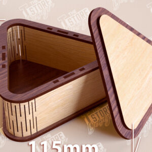 Intra απο ξύλο plywood 3mm-4mm πάχος – Ξύλινο Κουτί σε σχήμα| Κουτί κοσμημάτων |Κουτί δώρου Δίασταση  20x20 cm INTRAFABR-109359821