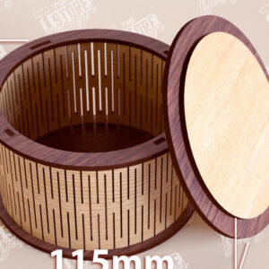 Intra απο ξύλο plywood 3mm-4mm πάχος – Ξύλινο Κουτί σε σχήμα| Κουτί κοσμημάτων |Κουτί δώρου Δίασταση  20x20 cm INTRAFABR-109359870