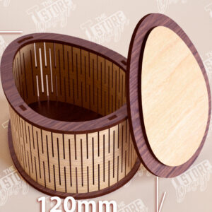 Intra απο ξύλο plywood 3mm-4mm πάχος – Ξύλινο Κουτί σε σχήμα| Κουτί κοσμημάτων |Κουτί δώρου Δίασταση  20x20 cm INTRAFABR-109359992