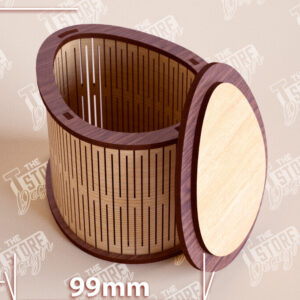 Intra απο ξύλο plywood 3mm-4mm πάχος – Ξύλινο Κουτί σε σχήμα| Κουτί κοσμημάτων |Κουτί δώρου Δίασταση  20x20 cm INTRAFABR-109359589