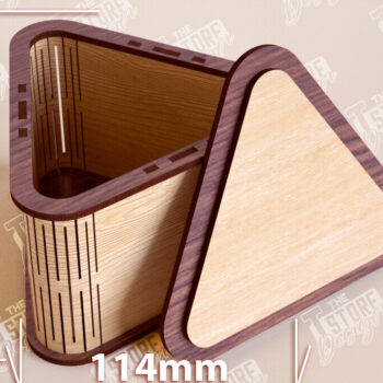 Intra απο ξύλο plywood 3mm-4mm πάχος – Ξύλινο Κουτί σε σχήμα| Κουτί κοσμημάτων |Κουτί δώρου Δίασταση  20x20 cm INTRAFABR-109359642 - Image 1