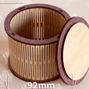 Intra απο ξύλο plywood 3mm-4mm πάχος – Ξύλινο Κουτί σε σχήμα| Κουτί κοσμημάτων |Κουτί δώρου Δίασταση  20x20 cm INTRAFABR-109359500